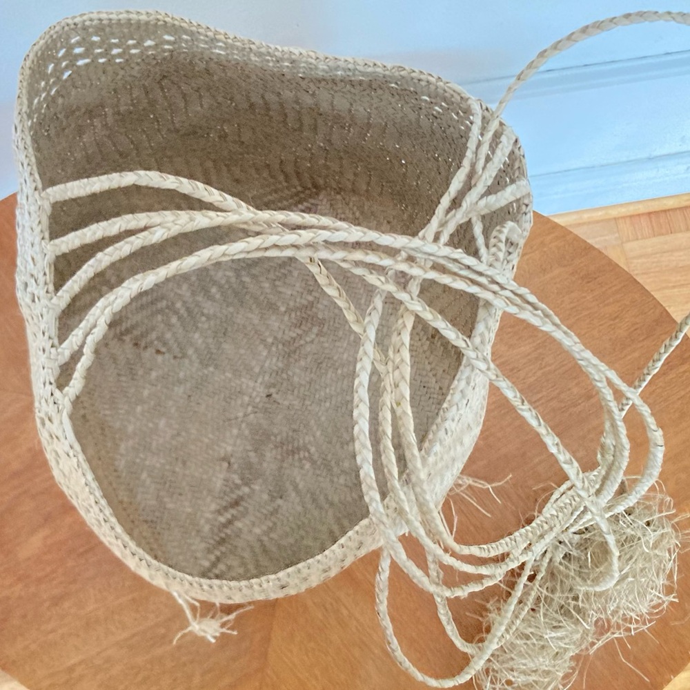 Carrying basket (Pentecost Island style) Handwoven from Vanuatu NEW - Picture 3 of 10